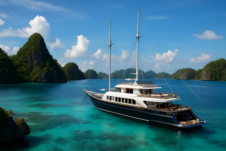 Raja ampat: een betoverende reis vol luxe en natuur
